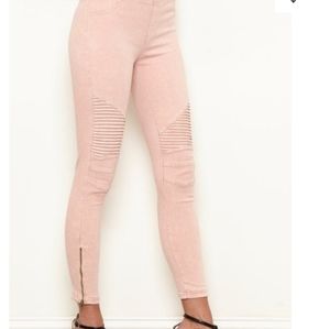 Beulah blush pink modo leggings small